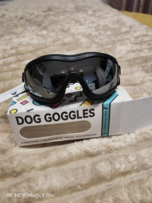 ENJOY LIFE IN ENJOYING Dog Goggles Medium Breed, Easy Wear Dog Sunglasses Adjustable UV Protection