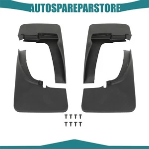 Mud Flaps Fits 2019 2020 2021 2022 2023 Ford Ranger Pickup 4-Door w/ Screws - Picture 1 of 24
