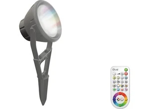 LED Strahler Fluter Garten IP65 iDual Pallas 700 Lumen RGB Fernbedienung - Picture 1 of 5