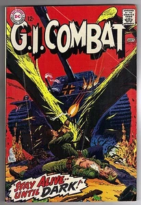 G.I. COMBAT #125 - THE HAUNTED TANK - RUSS HEATH ART & COVER - 1967 - Bild 1 von 1