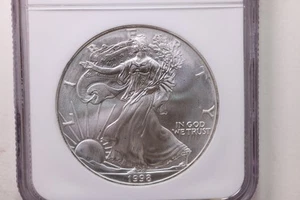 1998 American Silver Eagle., NGC Certified MS-69., Store #GSE005 - Picture 1 of 3