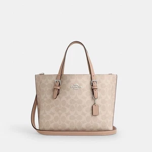 Coach Mollie Tote Bag 25 In Signature Canvas NWT - Picture 1 of 8