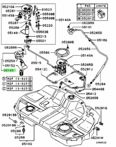 Gauge Unit, Fuel Tank For: Mitsubishi Lancer Evo 7 8 9 CT9A - Picture 1 of 1