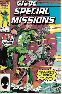 Marvel Comics 1986 G.I. Joe Special Missions #1 Cover Artist Mike Zeck - Picture 1 of 12