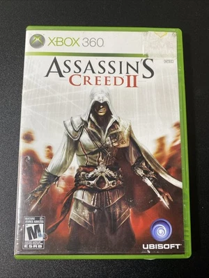 Assassin's Creed II (Microsoft Xbox 360, 2009) - CIB - Tested and Working - Image 1 of 4