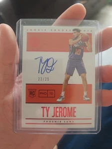 2019-20 Panini Encased - Rookie Endorsements Autograph Ty Jerome /25 - Picture 1 of 2