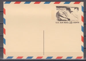 USA  1972 / MINT  - 15 CENT  AIR MAIL POSTAL CARD - SCOTT # UXC13 - Picture 1 of 1