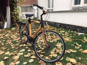 Bambus Fahrrad Holz Fahrrad 7Gang 28Zoll