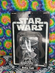 2003 STAR WARS SILVER CONVENTION EXCLUSIVE BOBA FETT ACTION FIGURE 3.75" NEW - Picture 1 of 5