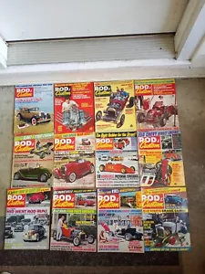 Rod & Custom lot of 12 magazines 1969,1971,73 Chevy Dodge,Ford vintage drag raci - Picture 1 of 6
