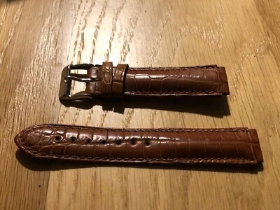 TECHNOMARINE - Correa de cuero marrón - 21 mm - Banda de cuero marrón Foto 1 de 2