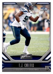 2019 Playbook LJ Collier NFL Insert Rookie RC PWE Seahawks #169 - Picture 1 of 2