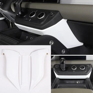 White ABS Center Console Knee Side Panel Cover For Land Rover Defender 2020-2024 - Bild 1 von 16