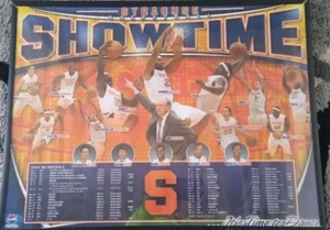 SYRACUSE ORANGE 2008-2009 NCAA BASKETBALL SCHEDULE POSTER 24" x 18" - Picture 1 of 1