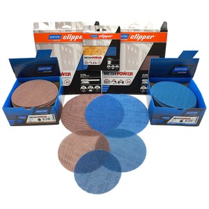 Schleifgitter Gitterleinen Klett Schleif Scheiben Mesh Trockenbau Ø125mm-Ø225mm