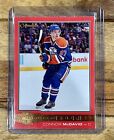 2015 Upper Deck OPC Glossy Rookies Connor McDavid Red SP Raw - Edge Issue