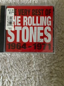 BRAND NEW- BUT CRACKED CASE- THE VERY BEST OF THE ROLLING STONES 1964-1971 - Imagen 1 de 2