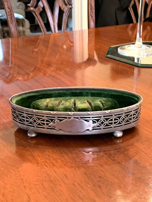 Rare Antique Victorian Meriden Sterling Silver Ring Tray 1890's - Image 1 of 4