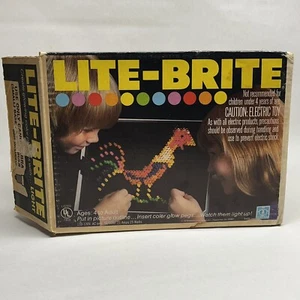 Vintage Lite Brite Hasbro 1978 - Funzionante - Foto 1 di 9