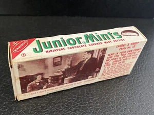 1972 Nabisco Junior Mints Complete Box Laurel & Hardy Card #16 Vintage Candy and - Picture 1 of 16