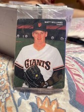 Cb2 sports card~ Mothers cookies- Matt Williams- giants- #9-1990