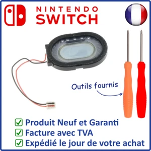 MODULE HAUT PARLEUR ÉCOUTEUR INTERNE DE LA NINTENDO SWITCH + OUTILS - Foto 1 di 3