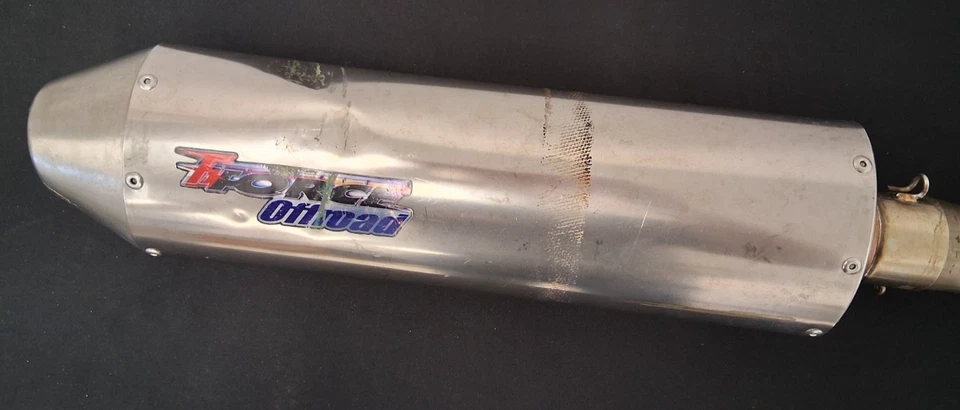 Sistema de escape de titanio TiForce KFX250F Foto 1 de 4