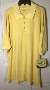 Polo Woolrich para hombre talla grande algodón amarillo - Imagen 1 de 13