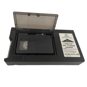 VHS-C Cassette Adapter For VHS-C SVHS Camcorders RCA For Panasonic Motorized - Photo 1 sur 9