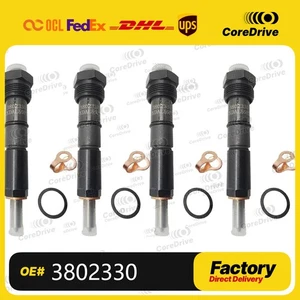 4* 3802330 Fuel Injector compatible Cummins Engine 4BT3.9 6BT5.9 Rapid logistics - Picture 1 of 3