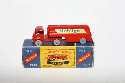 Matchbox Nº 8 Major Pack, Thorneycroft Tanker, Como Nuevo en Caja Original Foto 1 de 4