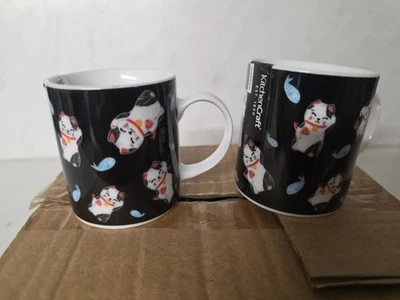 Juego de 6 tazas/tazas de café espresso gatito Foto 1 de 2