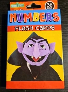 Números de tarjetas flash de Plaza Sésamo, nuevos en paquete, envío RÁPIDO GRATIS. - Imagen 1 de 3