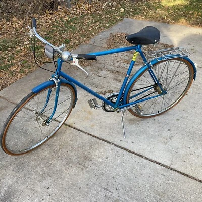Bicicleta Motobecane Nomade Azul Hecha en Francia De Colección Solo Recogida Local Foto 1 de 4