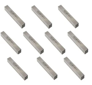 10 PCS 3/8" X3/8" X 3" M2 HSS TOOL BIT SQUARE LATHE FLY CUTTER MILL BLANK - Picture 1 of 3