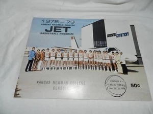 1978-79 Kansas Newman College Jet BasketBall program - Picture 1 of 10