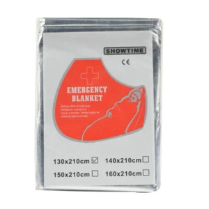 Reflective Premium Waterproof Practical Survival Blanket Sleeping Blanket Hiking - Picture 1 of 3