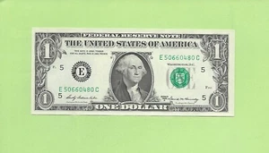 1969A ..UNCIRC $1 E 5066 0480 C .... 1969A $1 E-C NICE NOTE FRN - Picture 1 of 2