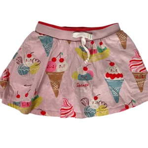 Mini Boden Ice Cream Print Cotton Skort 5-6 - Picture 1 of 7