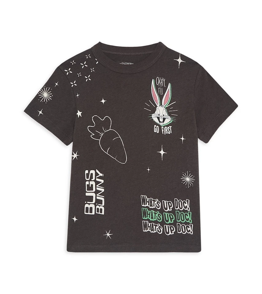 Camiseta Chaser X Looney Tunes niños pequeños negra talla 3 Foto 1 de 1
