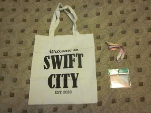 Taylor Swift Gift Welcome to Swift City Tote and Card Holder New - Bild 1 von 8