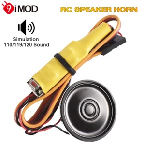 RC Speaker Horn Simulation Car Siren Alarm Sound for 1/10 1/8 1/14 RC Car - Picture 1 of 9
