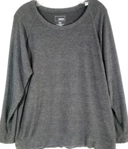 Sonoma-Womens Super Soft Pullover Sweater Sweatshirt-2XL XXL-Gray-Casual - Picture 1 of 8