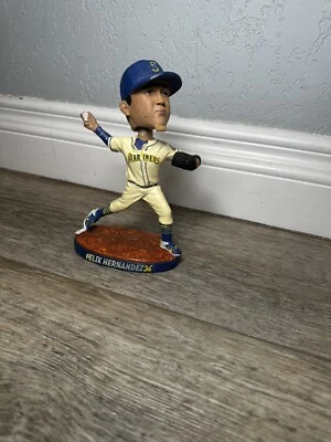 Felix Hernández Bobblehead Seattle Mariners 2016 24/06/16 sorteo estadio difícil de encontrar  Foto 1 de 4