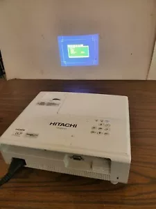 White Hitachi CP-DX250 DLP 1080 HD 4:3 XGA HDMI Projector - Picture 1 of 6