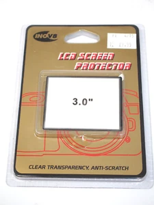 INOV8 LCD Screen Protector Glass for 3.0" Screen Clear Transparency Anti-Scratch - Picture 1 of 3
