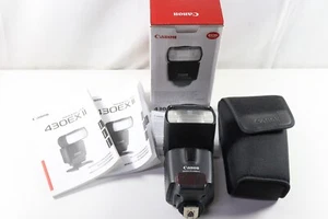 Flash Canon Speedlite 430EX II - Come nuovo - Nero con custodia tutto originale - Imagen 1 de 12