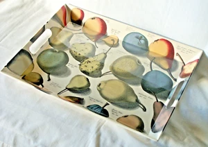 John Derian Pear Melamine Tray Target Large Handled 14” x 19” New - Picture 1 of 6
