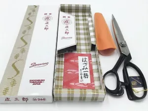 Shozaburo 01-320 260mm tailor Sewing Scissors Stainless Smoother handicraft - Picture 1 of 3