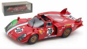 Spark S8801 Alfa Romeo T33/2 #38 Le Mans 1969 - Gosselin/Bourgoignie 1/43 Scale